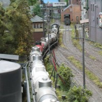 1940s tank train