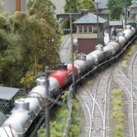 1940s tank train