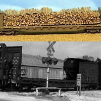FT-V pulpwood car