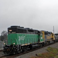 BNSF Local in Rosenberg