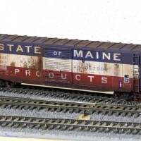 Intermountain 50' Boxcar BAR weathered