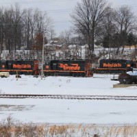 WE ready tracks at Brittain Yard