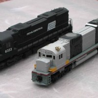 Alco C-636 on Atlas C-630