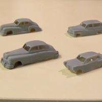 N scale vehicles in process