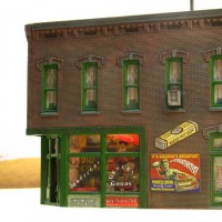 Finished building front
