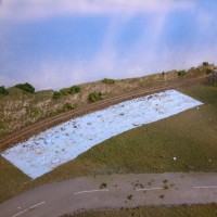 Old Grass Cover Removed
