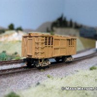Scratchbuilding Virginia & Truckee 1005
