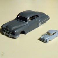 1950 Olds 88 and 1/64th scale brother