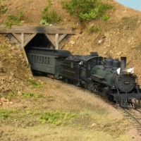 mud tunnel at the Silver Valley RR