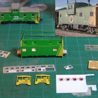 NP Wide Vision Caboose Z Scale