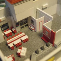 3-26-2011 n scale In-n-Out progress