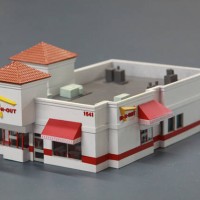 3-27-2011 n scale In-n-Out progress