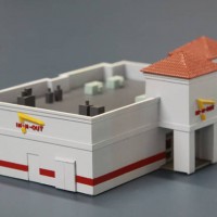 3-27-2011 n scale In-n-Out progress
