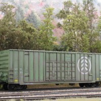 weathered boxcar