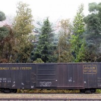 weathered freight cars - April 2011