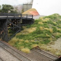 Adding grass and roadway to a scene