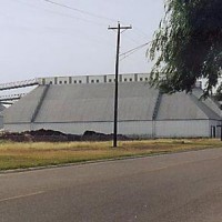 Cotton oil mill sheds