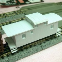 N&W CF Cabin Scratch Built