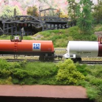 Freight house scenery complete