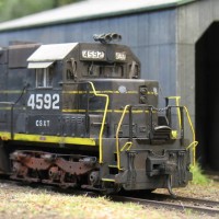 CSX SD35 and weathered