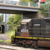CSX SD35 detailled and weathered