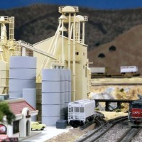 J S West Mill Scratchbuild n scale progress 7-10-2011