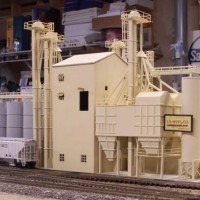 J S West Mill Scratchbuild n scale progress 7-10-2011