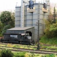 Norfolk Southern SD40-2 in the West Yard