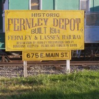 Fernley Depot Sign