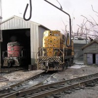 MEC locos at Calais