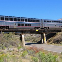 Amtrak at DeBeque