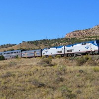 Amtrak at DeBeque