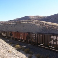 Empty UP Coal Train