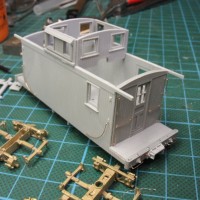 Precision Scale Short Caboose Kit