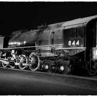 UP844 at Yermo for overnight stay