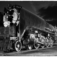 UP844  at Yermo for overnight stay.