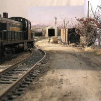 New dirt road with an RS2 in the yard