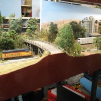 First working train and more scenery