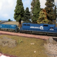 Conrail SD38 and MT-4 Slug
