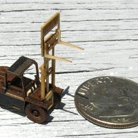 Z Scale Forklift