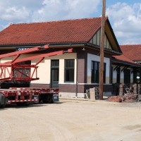CB&Q Oregon IL depot.
