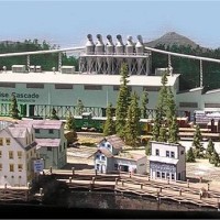 This is an overview of the Boise Cascade Sawmill side