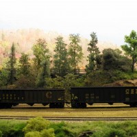 CSX coal hoppers