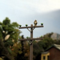 Scenic work in the East Yard