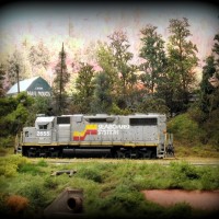 Scenic work in the East Yard