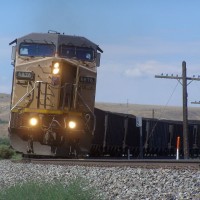 Loaded UP Coal Train