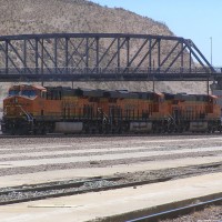 BNSF In The Yard