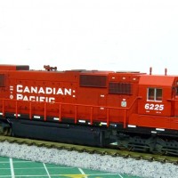 N Scale SD60 CP #6225 Digitrax SDN144A1 sound