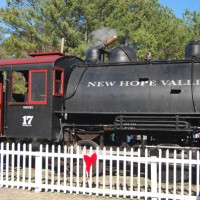 Side view of saddle tanker