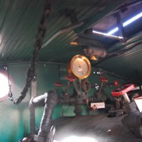 Another shot of the firebox top in the cab